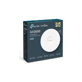 Tp-Link EAP650 AX30000 2.4 Ghz - 5 Ghz 3000 Mbps Kablosuz Dual Band Mesh İç Mekan Tavan Tipi Access Point