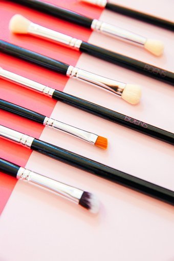 Boens No:08 8'li Eyeliner Far Makyaj Fırça Seti