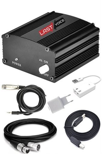 Lastvoice Ph-1000Sx 3.5 mm Tek Girişli 7.1 Harici Ses Kartı
