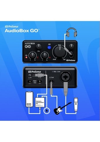 Presonus AudioBox GO 3.5 mm Ses Kartı