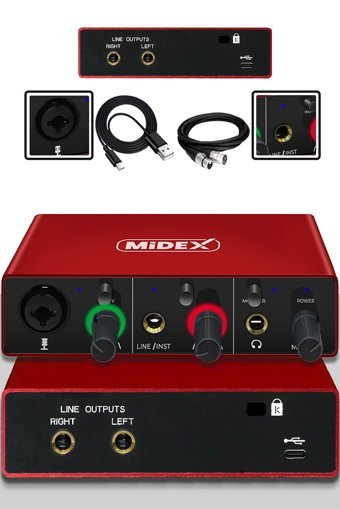 Lastvoice Midex Glx-500 Pro 3.5 mm Ses Kartı