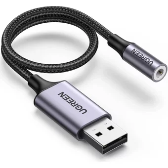 Ugreen 3.5 mm Tek Girişli Ses Kartı