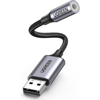 Ugreen 3.5 mm Tek Girişli Ses Kartı