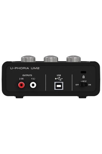 Behringer UM2 3.5 mm Çift Girişli Harici Ses Kartı