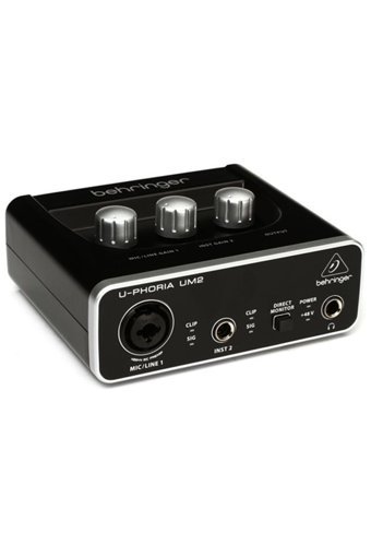 Behringer UM2 3.5 mm Çift Girişli Harici Ses Kartı