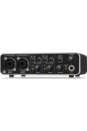 Behringer UMC202HD 3.5 mm 24 Bit Çift Girişli Harici Ses Kartı