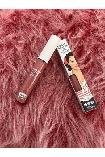 The Balm Purseworthy Nemlendiricili Dolgunlaştırıcı Işıltılı Dudak Parlatıcısı Clutch