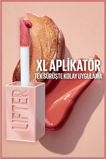 Maybelline New York Lifter Gloss 20 Sun Nemlendiricili Dolgunlaştırıcı Işıltılı Dudak Parlatıcısı Pembe