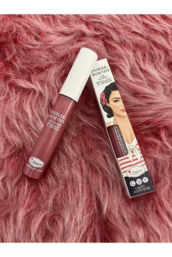 The Balm Purseworthy Nemlendiricili Dolgunlaştırıcı Işıltılı Dudak Parlatıcısı Wristlet