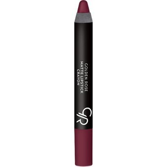 Golden Rose Matte Lipstick Crayon No:19 Nemlendiricili Dudak Parlatıcısı Bordo