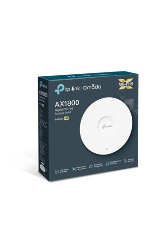 Tp-Link EAP620 2.4 Ghz - 5 Ghz 574 Mbps - 1201 Mbps Kablosuz Dual Band İç Mekan Duvar - Tavan Tip Access Point