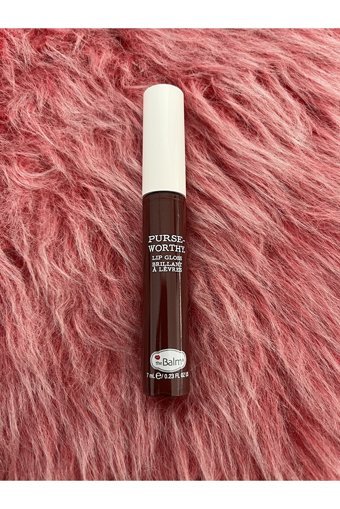 The Balm Purseworthy Nemlendiricili Dolgunlaştırıcı Işıltılı Dudak Parlatıcısı Satchel