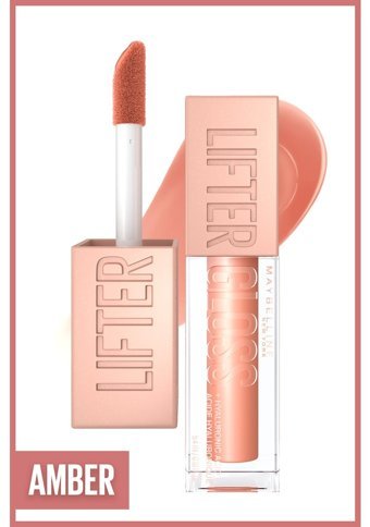 Maybelline New York Lifter Gloss 007 Amber Nemlendiricili Işıltılı Dudak Parlatıcısı Pembe