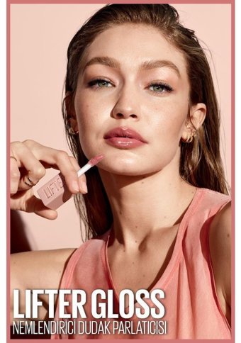 Maybelline New York Lifter Gloss 007 Amber Nemlendiricili Işıltılı Dudak Parlatıcısı Pembe