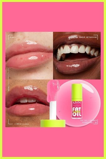 Nyx Professional Makeup Fat Oil Lip Drip Nemlendiricili Işıltılı Dudak Parlatıcısı Pembe