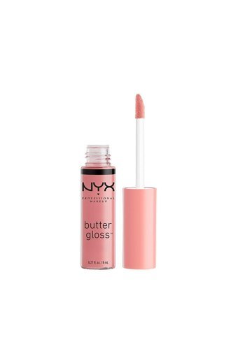 Nyx Professional Makeup Butter Gloss Crème Brulée Nemlendiricili Işıltılı Dudak Parlatıcısı Pembe