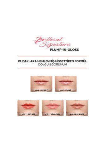 L'Oreal Paris Rouge Signature 402 Nemlendiricili Işıltılı Dudak Parlatıcısı Soar
