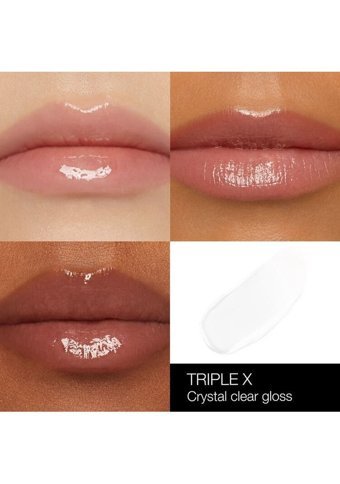 Nars Afterglow Triple X Nemlendiricili Dolgunlaştırıcı Işıltılı Dudak Parlatıcısı Şeffaf