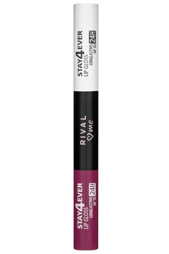 Rival Loves Me Stay4Ever 01 Nemlendiricili Işıltılı Dudak Parlatıcısı Deep Magenta
