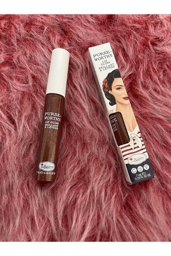 The Balm Purseworthy Nemlendiricili Dolgunlaştırıcı Işıltılı Dudak Parlatıcısı Saddle
