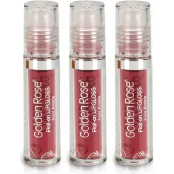 Golden Rose Nemlendiricili Işıltılı Dudak Parlatıcısı Vişne Çürüğü 3 Adet