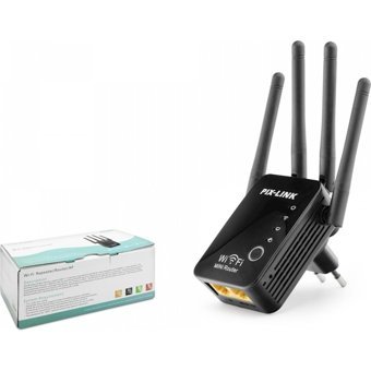 Pix-Link LV-WR16 2.4 Ghz 300 Mbps Kablosuz İç Mekan Priz Router Access Point Repeater