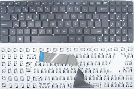 İnfostar Asus X550E ile Uyumlu Notebook Klavyesi - Siyah - TR