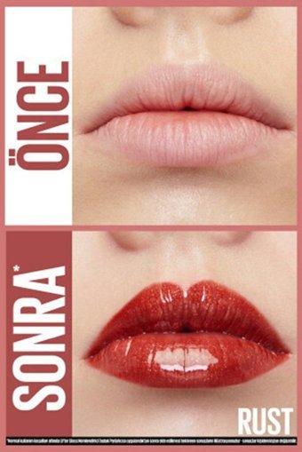 Maybelline New York Lifter Gloss 016 Rust Nemlendiricili Dolgunlaştırıcı Işıltılı Dudak Parlatıcısı Pembe