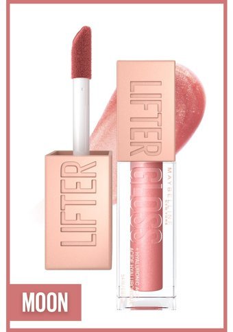 Maybelline New York Lifter Gloss 003 Moon Nemlendiricili Işıltılı Dudak Parlatıcısı Pembe