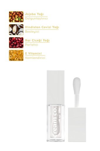 Cream Co. Nemlendiricili Dudak Parlatıcısı Vanilla