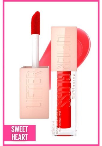 Maybelline New York Lifter Gloss 23 Sweetheart Nemlendiricili Dudak Parlatıcısı Kırmızı