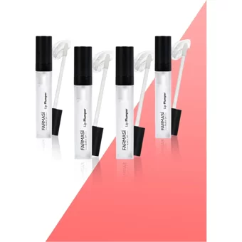 Farmasi Lip Plumper Nemlendiricili Dolgunlaştırıcı Işıltılı Dudak Parlatıcısı Şeffaf 4 Adet