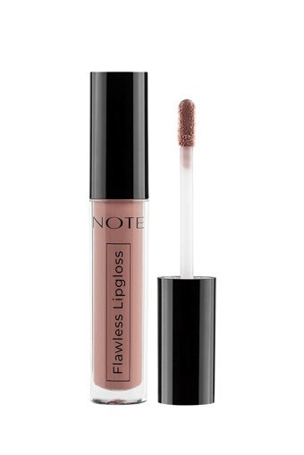 Note Flawless 04 Nemlendiricili Işıltılı Dudak Parlatıcısı Açık Kahverengi
