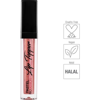 Pastel Lip Topper No:306 Nemlendiricili Işıltılı Dudak Parlatıcısı Pembe