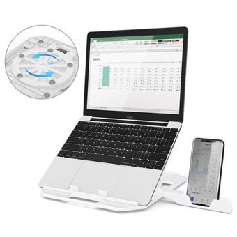 ALLY Yükseklik Ayarlı Dizüstü Laptop-Tablet Standı Telefon Tutucu-(5775) - RZMAPP7030-8562