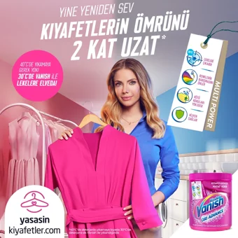 Vanish Multipower Oxi Advance Toz Leke Çıkarıcı 800 gr
