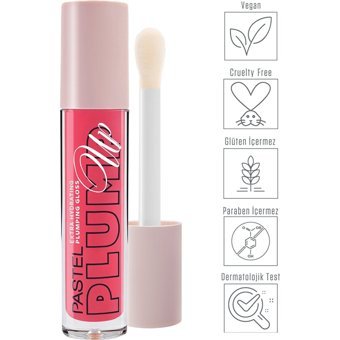 Pastel Plump Up 204 Sweet Spicy Nemlendiricili Dolgunlaştırıcı Dudak Parlatıcısı Pembe