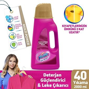 Vanish Multipower Sıvı Leke Çıkarıcı 2 lt