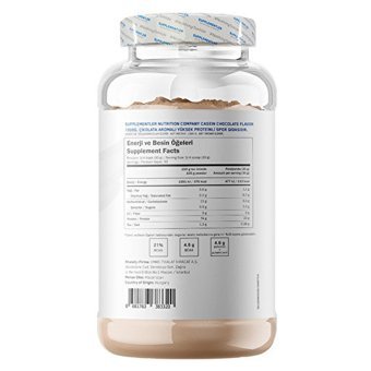 Supplementlercom Casein Protein Çikolatalı Süt Protein Protein Tozu 1 Kg