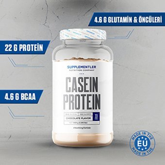 Supplementlercom Casein Protein Çikolatalı Süt Protein Protein Tozu 1 Kg