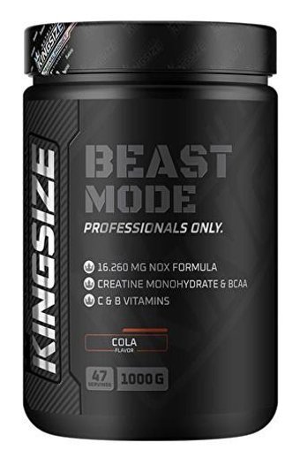 Kingsize Beast Mode Kırmızı Meyveli Protein Tozu 1 Kg