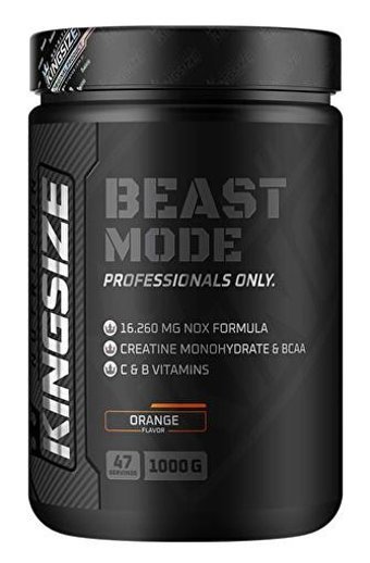 Kingsize Beast Mode Kırmızı Meyveli Protein Tozu 1 Kg