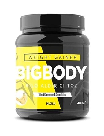 Bigbody Çilekli-Kakaolu-Vanilyalı-Muzlu-Çikolatalı Whey Protein Protein Tozu 400 Gr