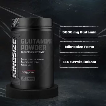 Kingsize Glutamine Powder Aromasız Protein Tozu