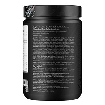 Kingsize Beast Mode Portakallı Protein Tozu 1 Kg
