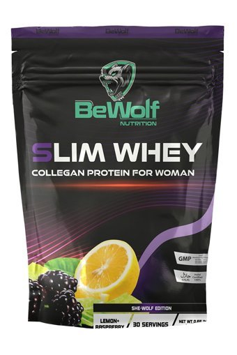 Bewolf Nutrition Slim Whey Limonlu-Ahududulu Whey Protein Protein Tozu 600 Gr