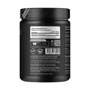 Kingsize Citrulline Malate Powder Aromasız Protein Tozu 500 Gr