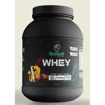 Bewolf Nutrition Çikolatalı-Muzlu Whey Protein Protein Tozu 2.5 Kg