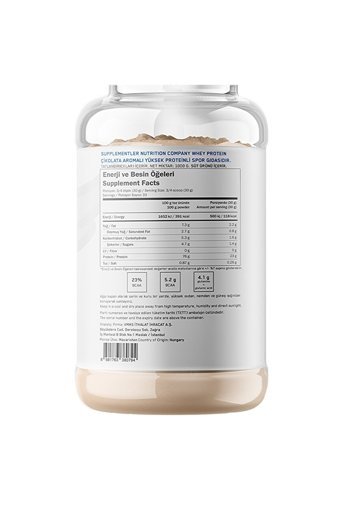 Supplementlercom Kurabiyeli Whey Protein Protein Tozu 1 Kg