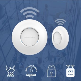 Grandstream GWN7605 5 Ghz 300 Mbps - 867 Mbps Kablosuz Dual Band İç Mekan Masaüstü Access Point